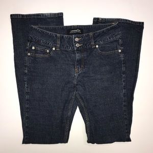 LONDONJEAN Women’s 8 Stretch Control Top DarkWash